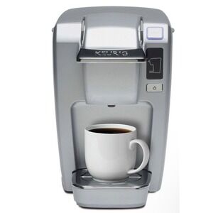 Keurig K-15 Single Serve Coffee Maker Silver Pod Brewing Machine